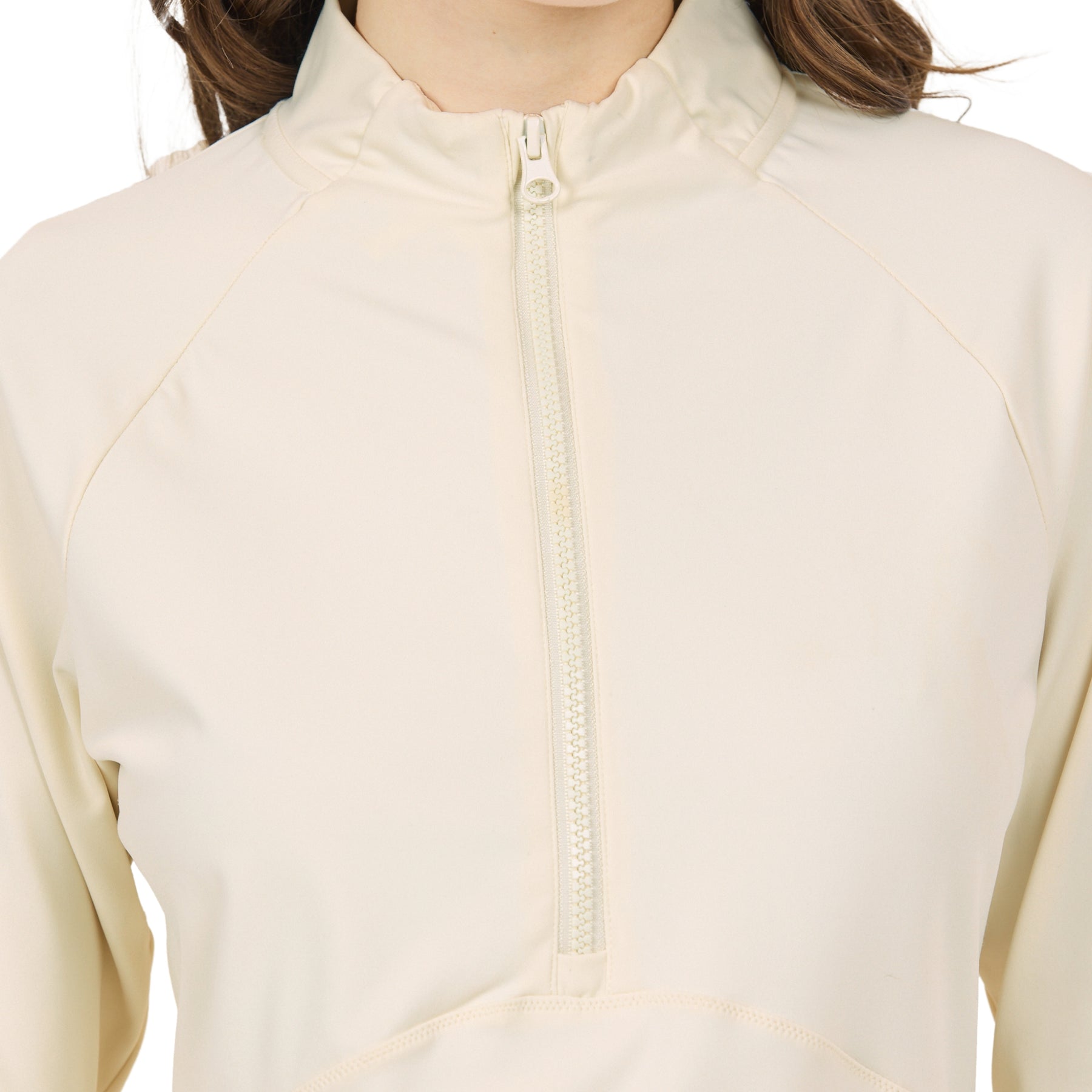 Athlecia Midory Womens Midlayer: Antique White