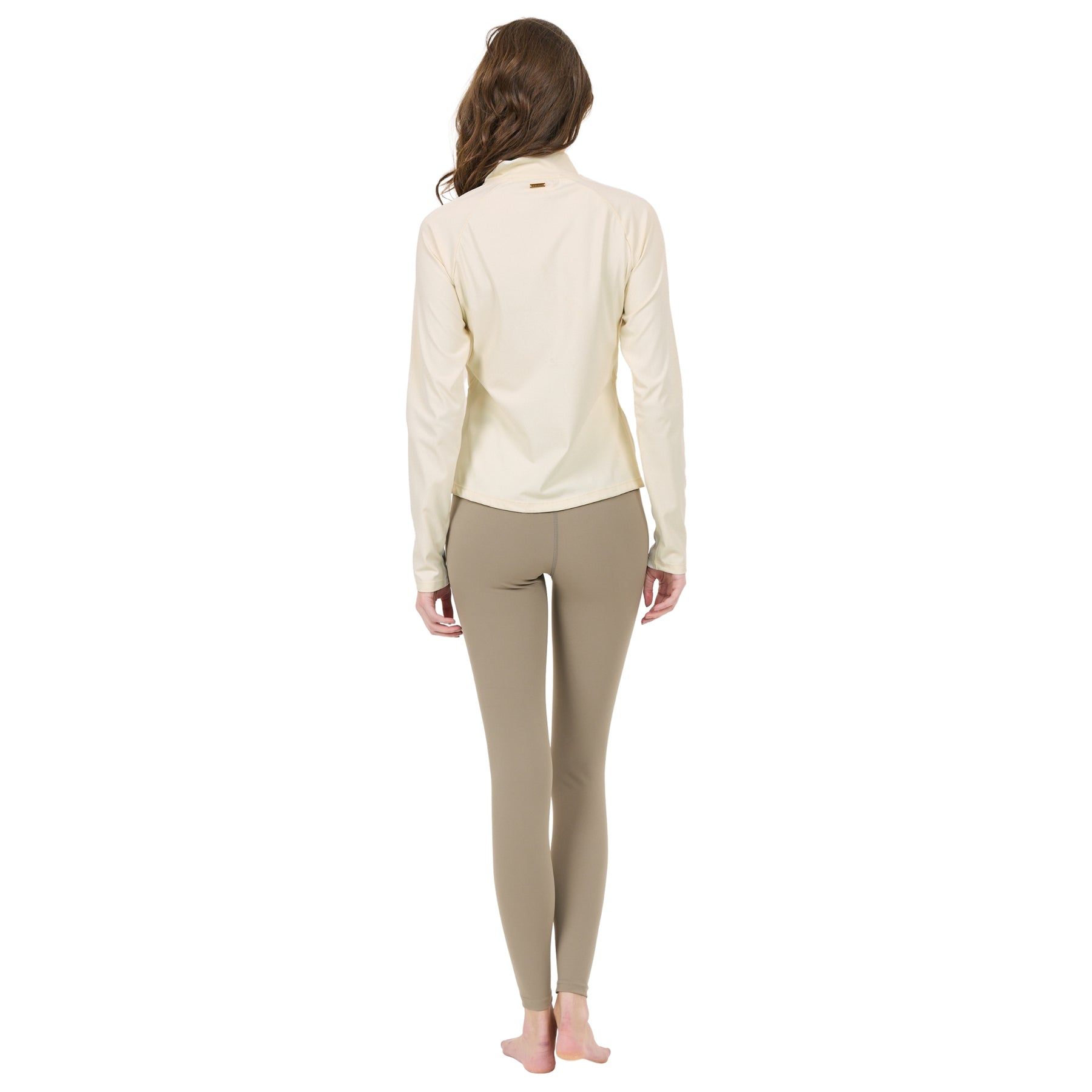 Athlecia Midory Womens Midlayer: Antique White