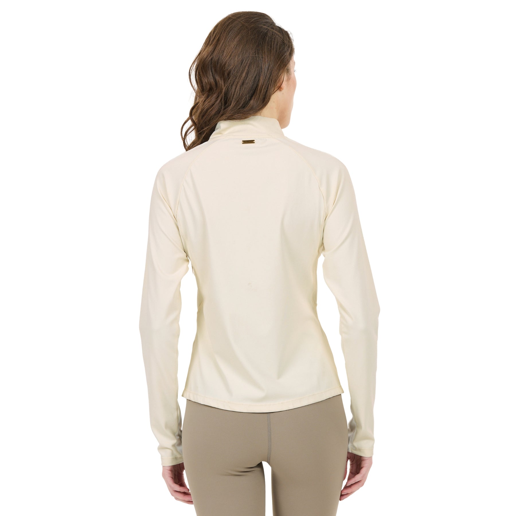 Athlecia Midory Womens Midlayer: Antique White
