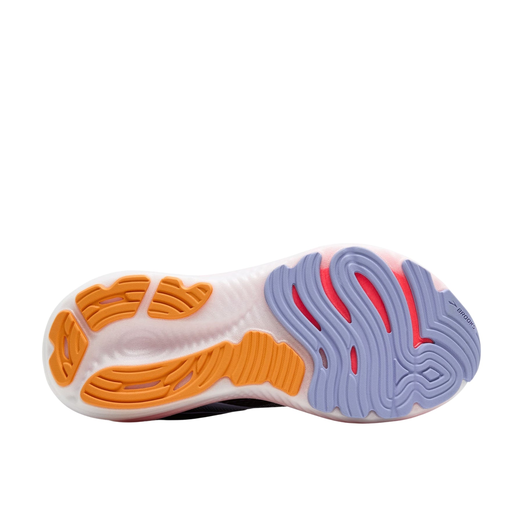Brooks Glycerin 22 Womens Running Shoes: Black/Blue Heron/Orange