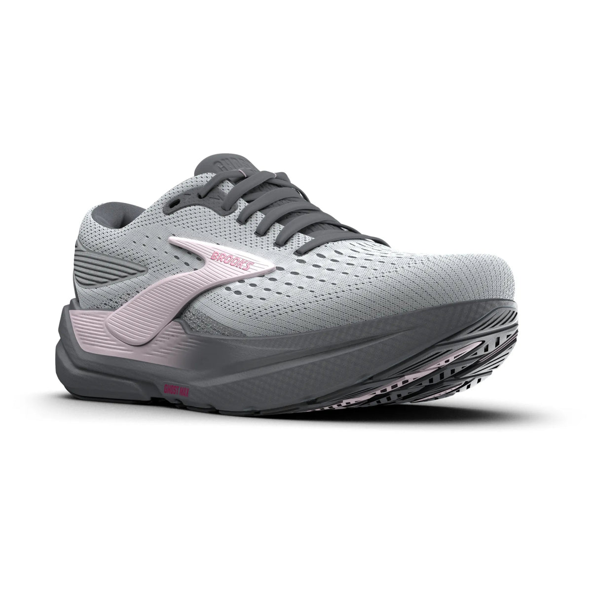Brooks Ghost Max 3 Womens Running Shoes: Black/Black/Rose Gold