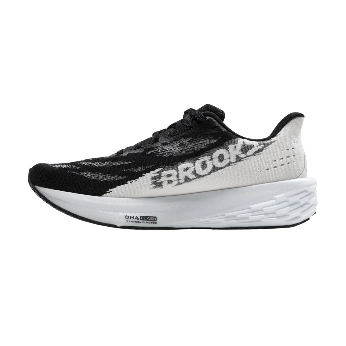 Brooks Launch 11 Womens Running Shoes: Black/White