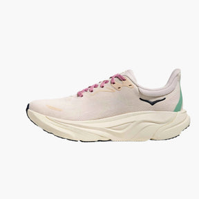 Hoka Arahi 8 Womens Running Shoes: Rose Cream/Alabaster