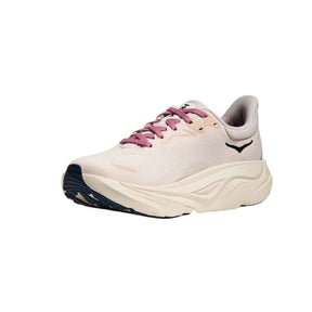 Hoka Arahi 8 Womens Running Shoes: Rose Cream/Alabaster