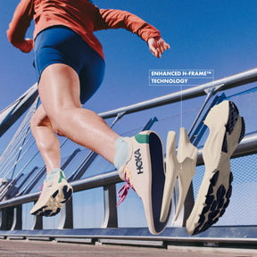 Hoka Arahi 8 Womens Running Shoes: Rose Cream/Alabaster