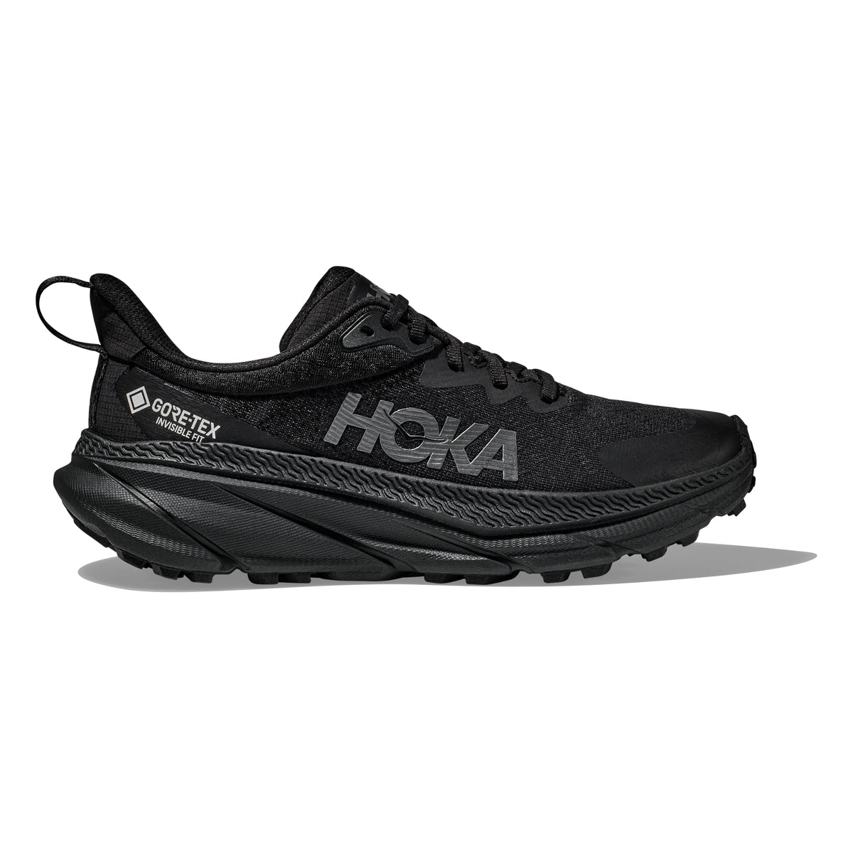 Hoka Challenger 7 GTX Womens Running Shoes: Black