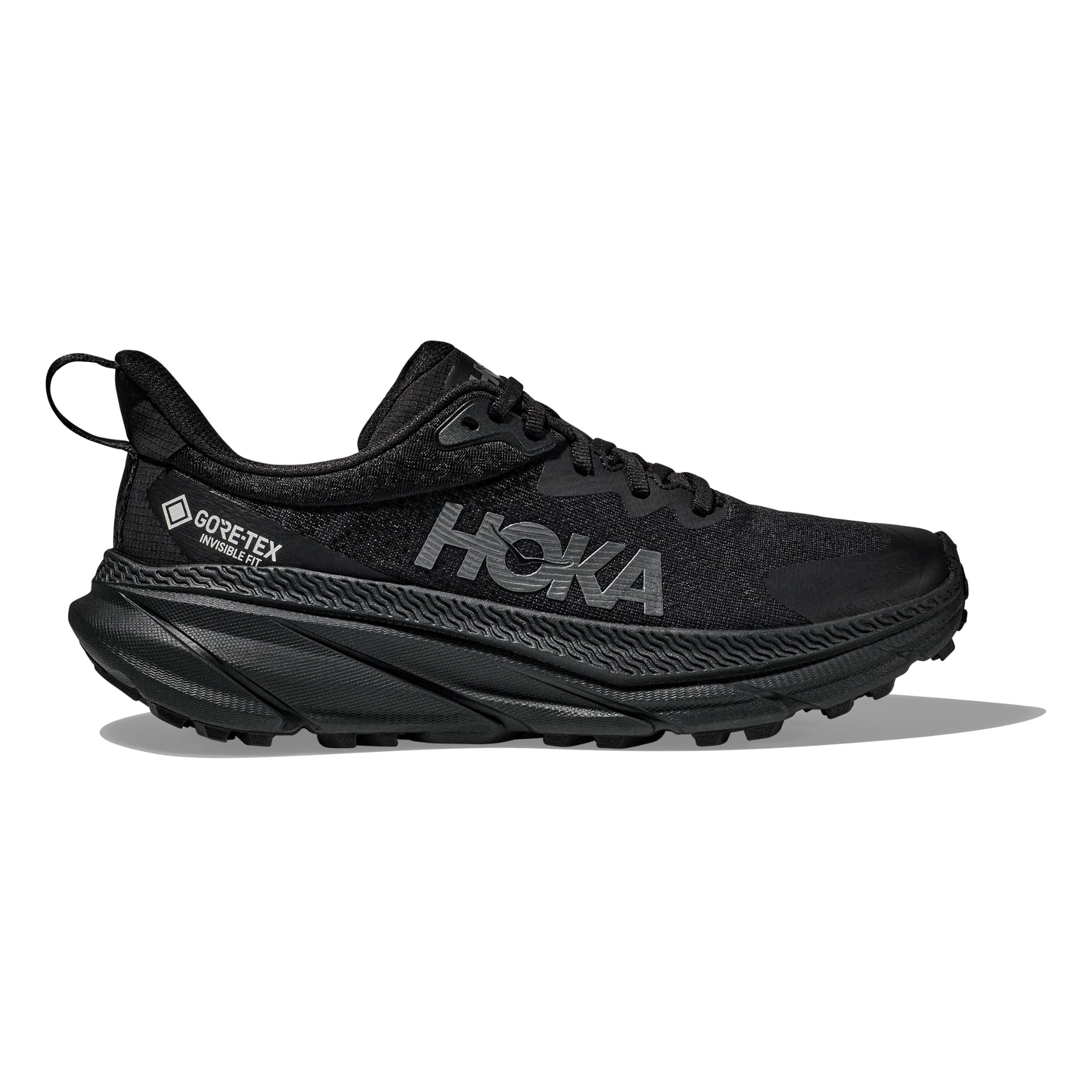 Hoka Challenger 7 GTX Womens Running Shoes: Black