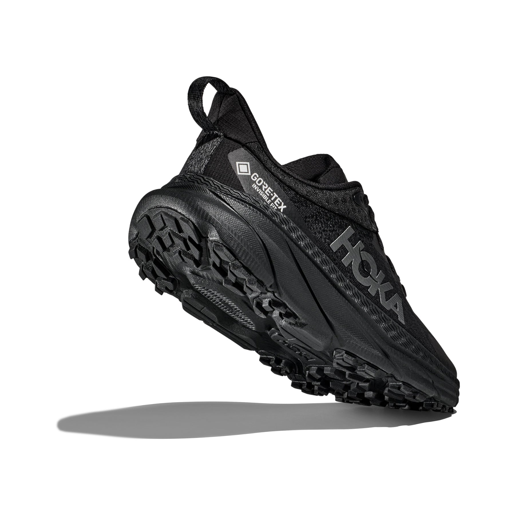 Hoka Challenger 7 GTX Womens Running Shoes: Black