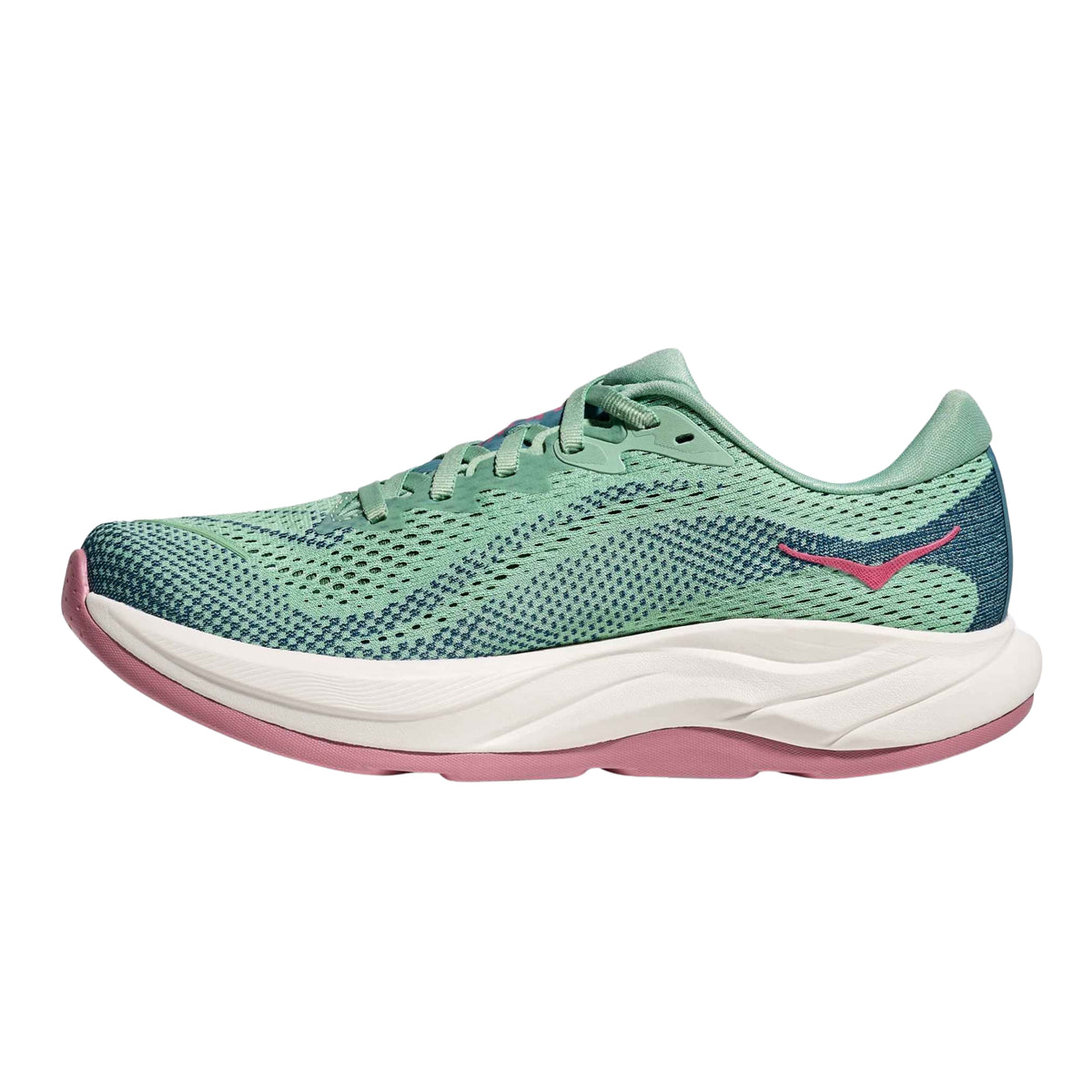 Hoka Rincon 4 Womens Running Shoes: Jadeite/Alpine Blue