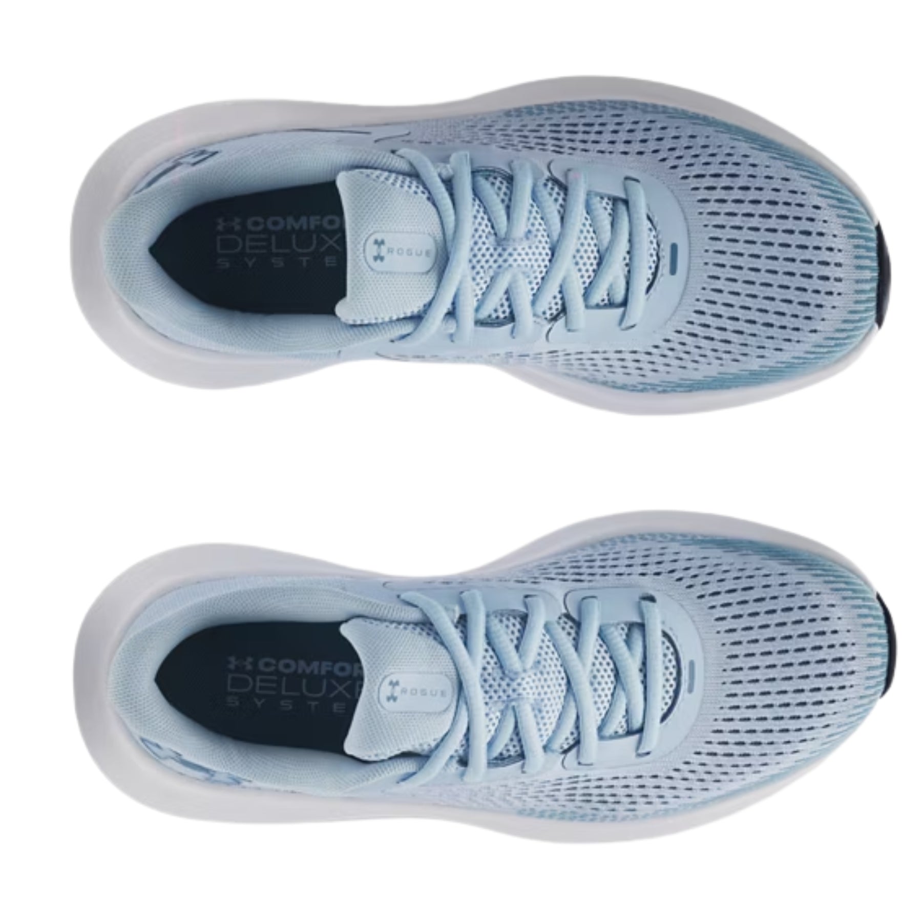 Under Armour Rogue 5 Womens Running Shoes: Nimbus Blue/Washed Navy/Smoke