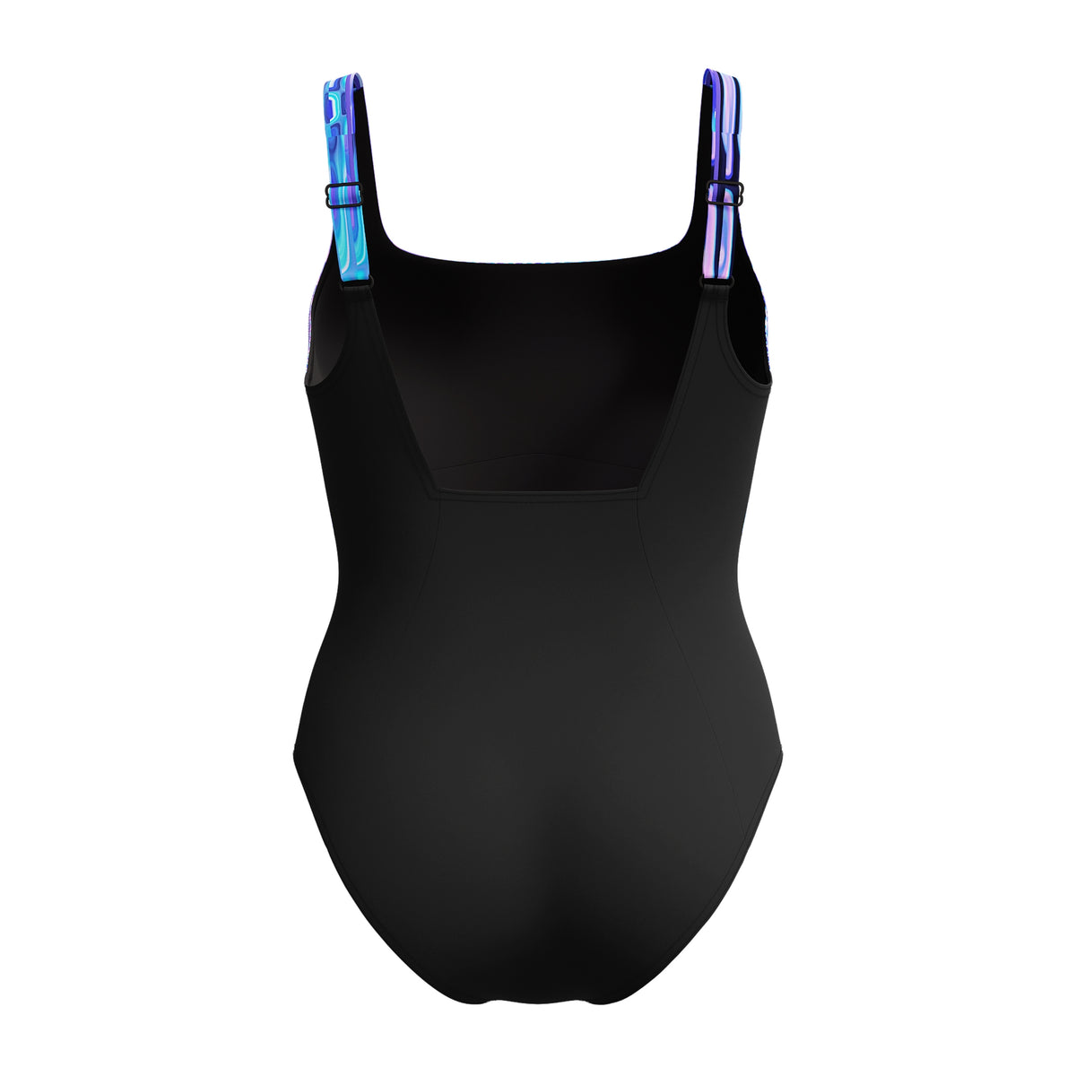 Speedo Women's Contour Eclipse Swimsuit: Blue/Purple