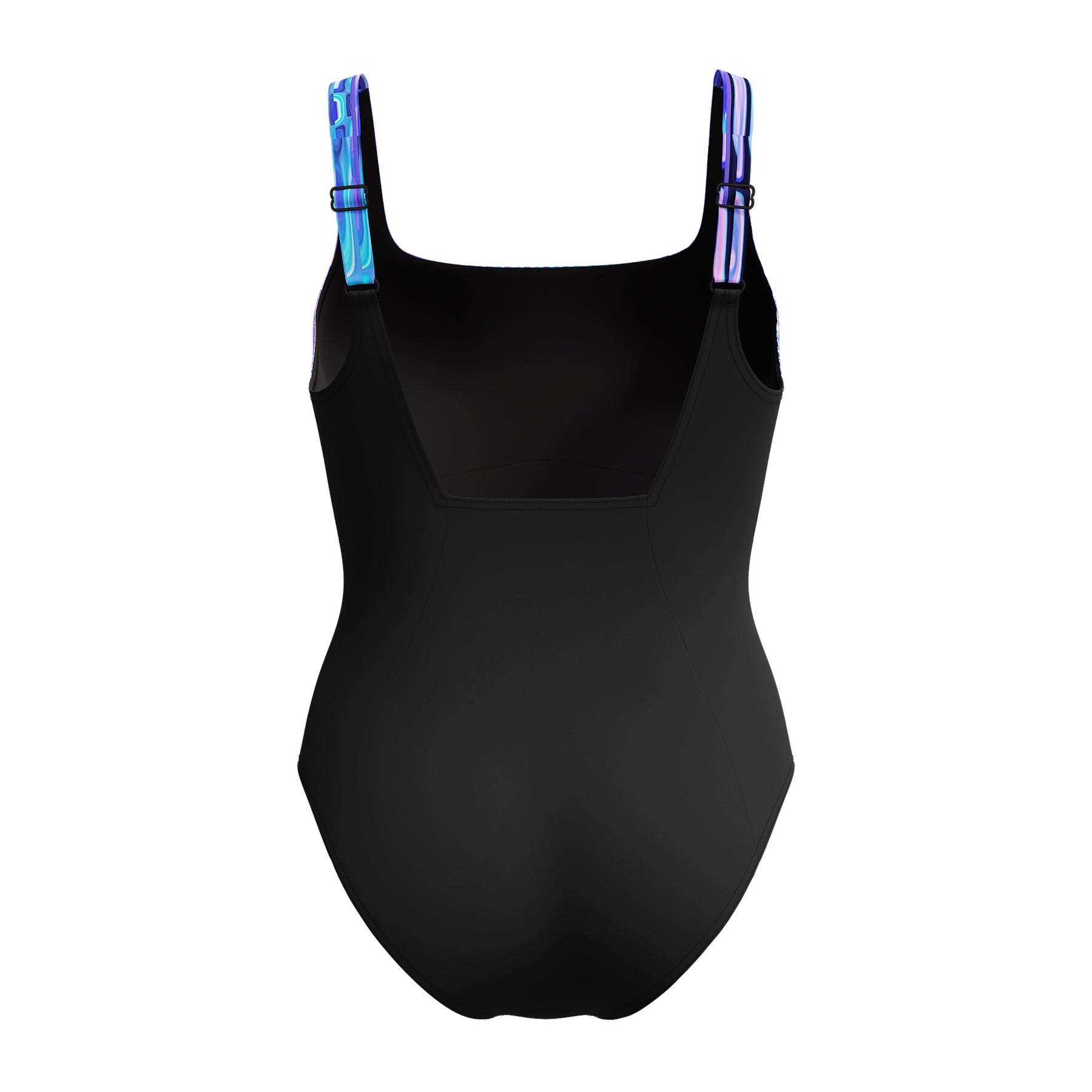 Speedo Women's Contour Eclipse Swimsuit: Blue/Purple