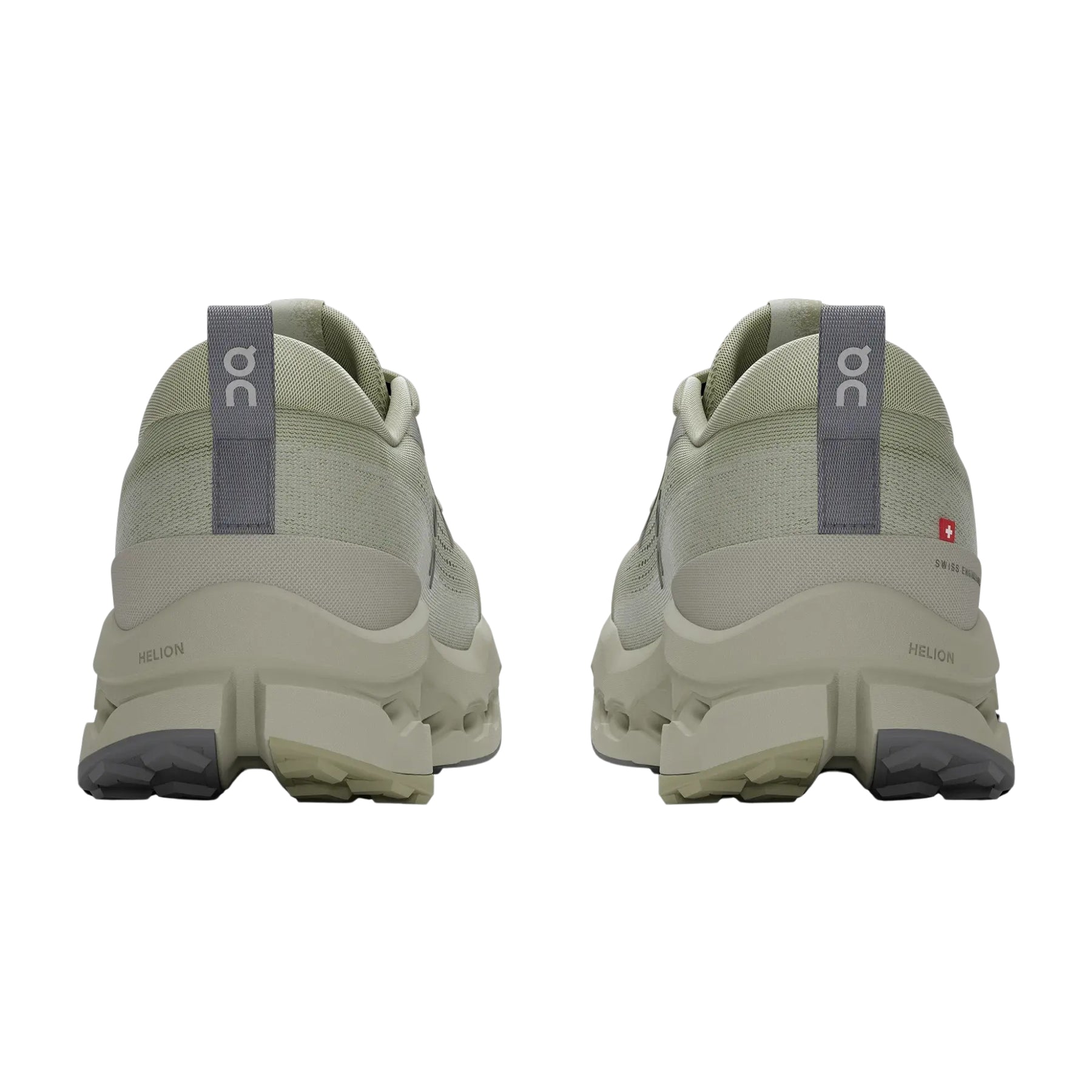 On Cloudsurfer Trail 2 Mens Running Shoes: Chalk/Ghost