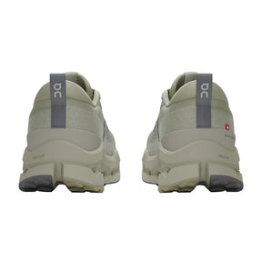On Cloudsurfer Trail 2 Mens Running Shoes: Chalk/Ghost