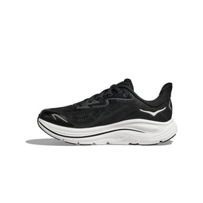 Hoka Clifton 10 Junior Running Shoes: Black/White