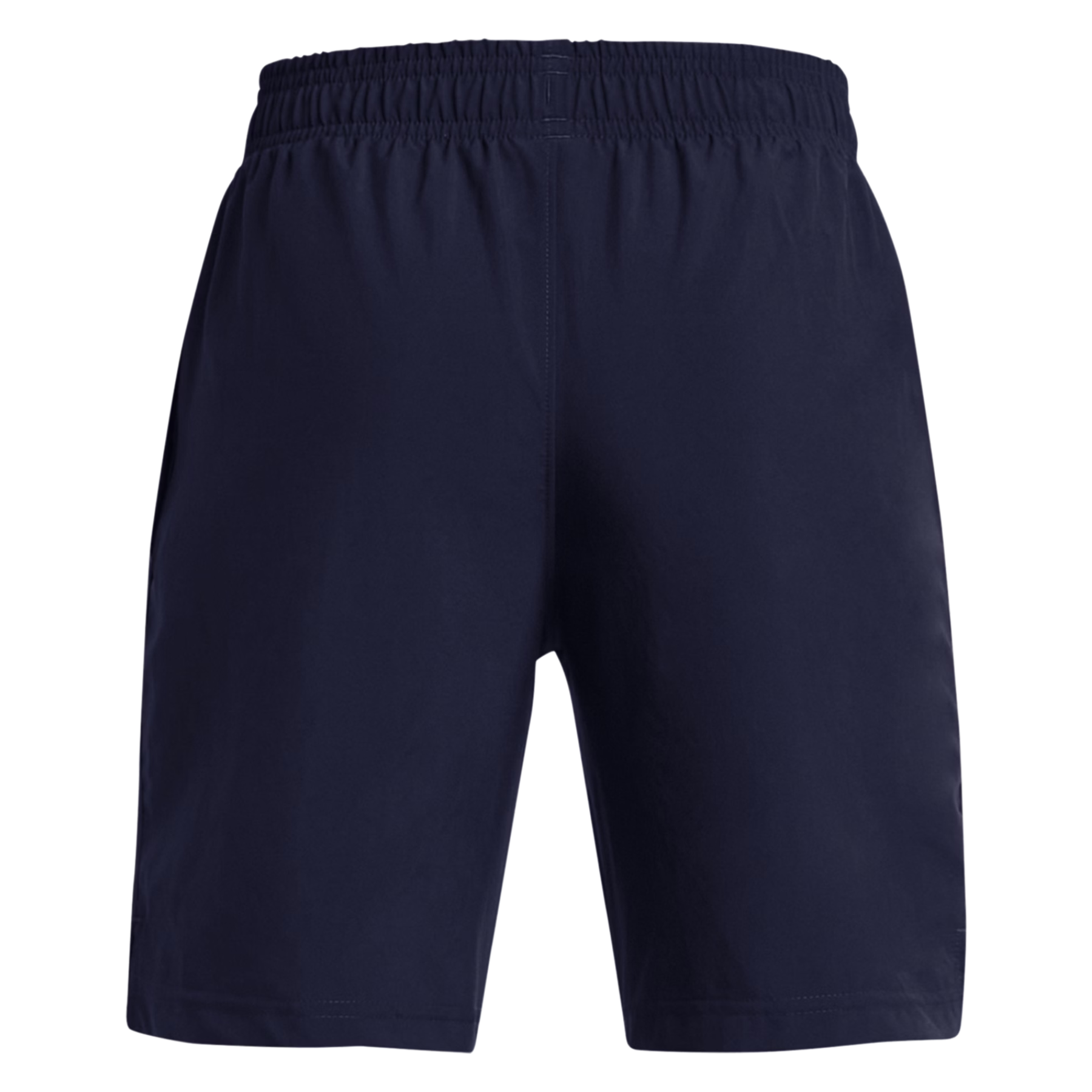 Under Armour Tech Woven Wordmark Junior Shorts: Midnight Navy/White
