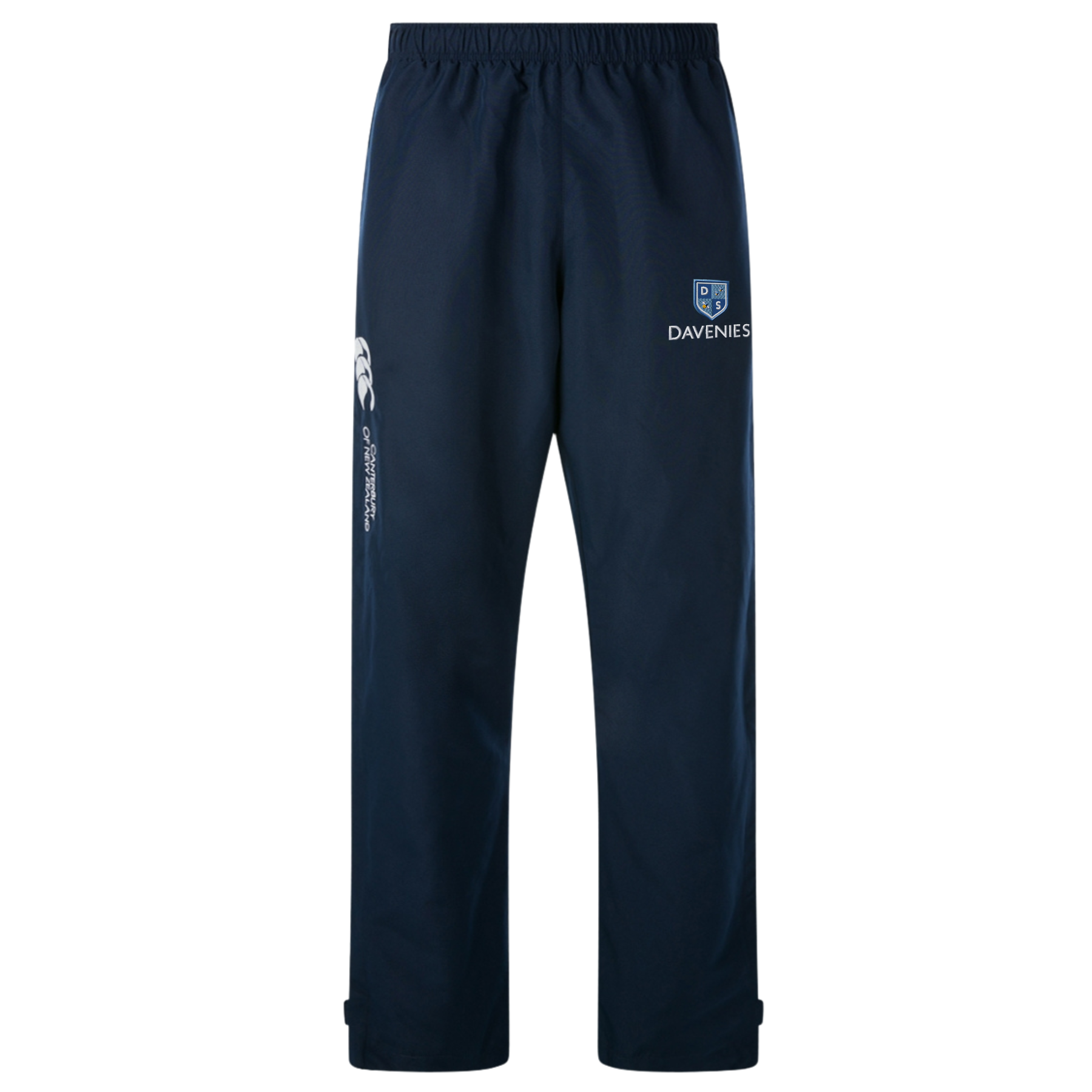 Davenies Open Hem Stadium Pant: Navy