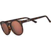 Goodr Dollar Sunglasses Brown Non-Reflective Polarised Lenses: Tortoiseshell Frame