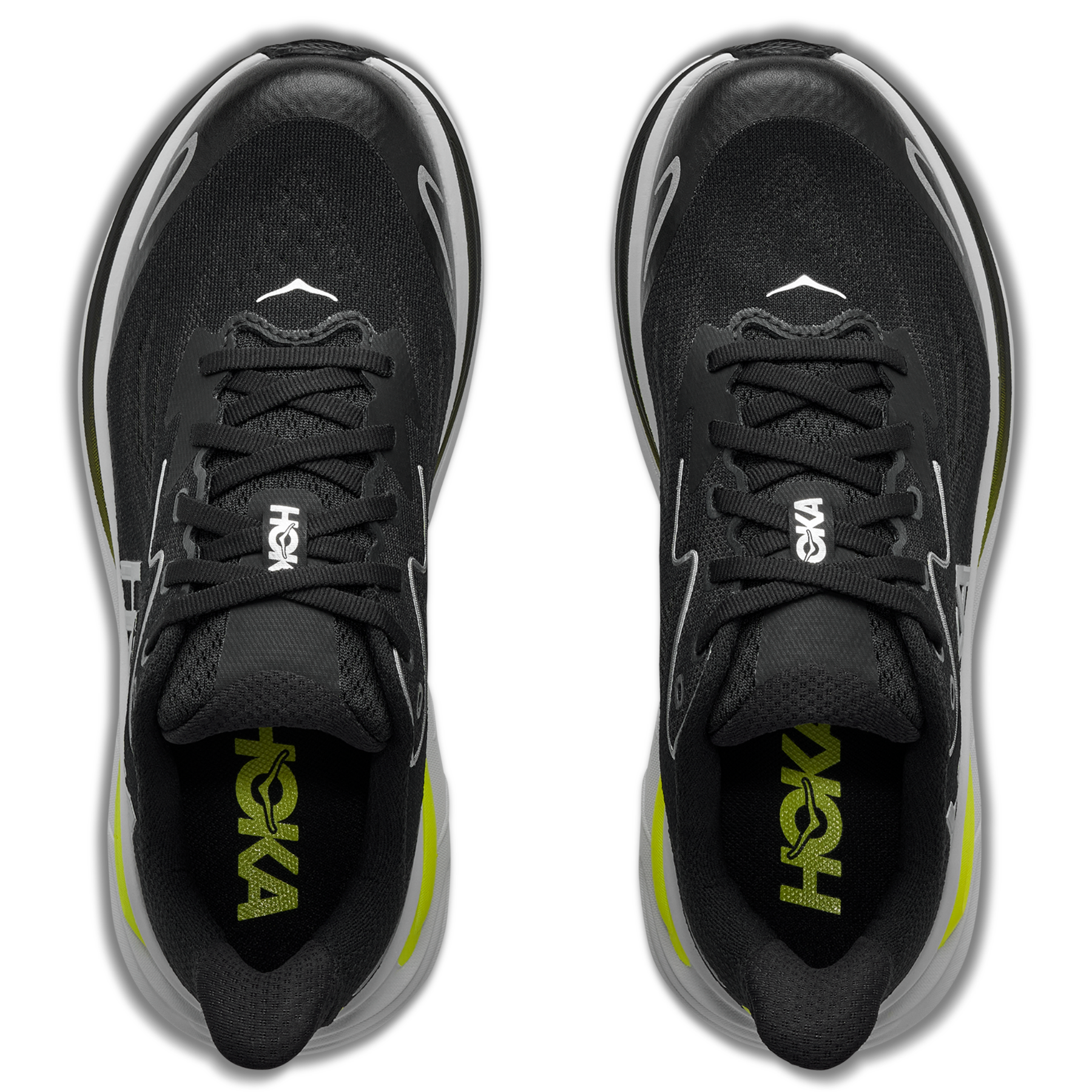 Hoka Clifton 10 Junior Running Shoes: Black/Cosmic/Grey