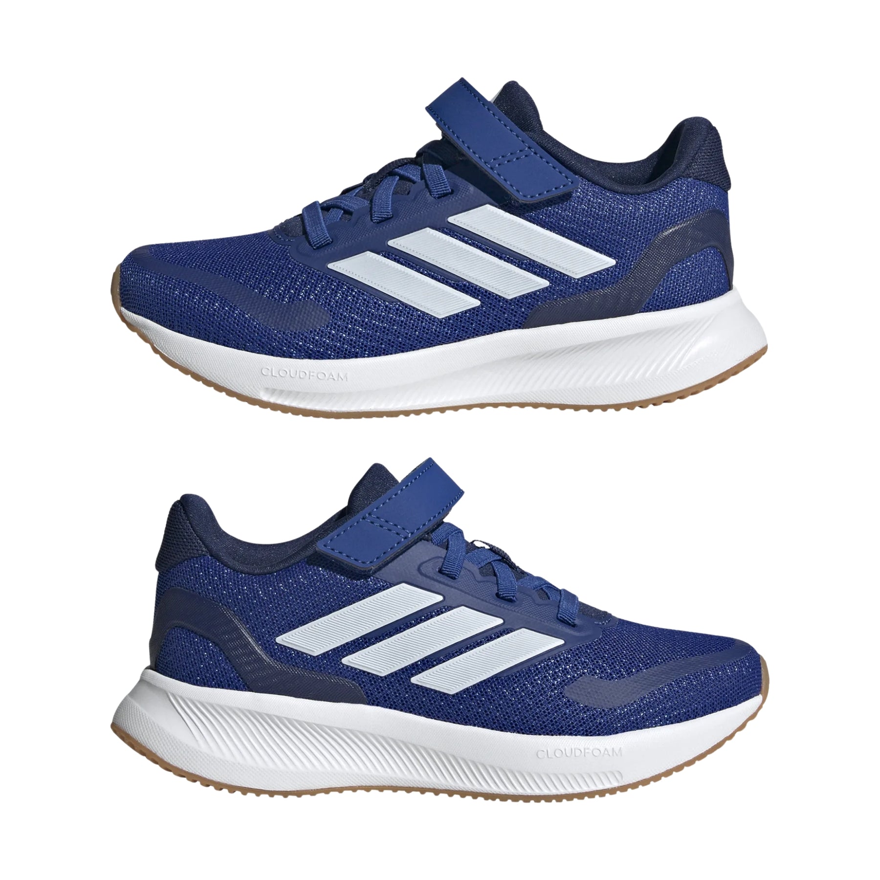 Adidas Runfalcon 5.0 EL Kids Running Shoes: Blue