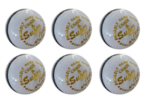 Salamander Super Test T20 Cricket Ball Box of 6: White