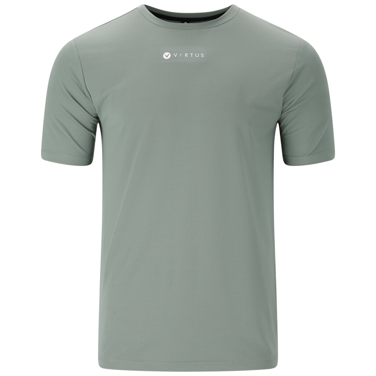 Virtus Roger Mens Hyperstretch Short Sleeve Tee: Stormy Sea