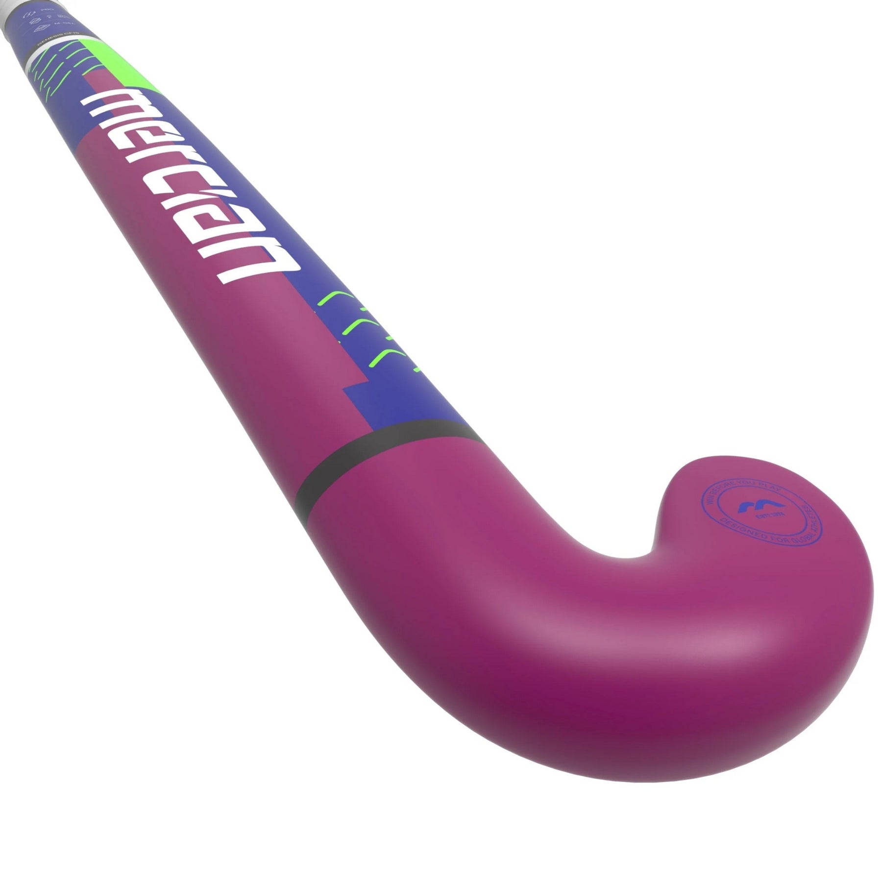 Mercian Genesis CF15 Pro Hockey Stick: Marine Blue/Purple