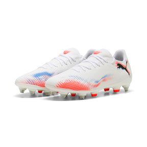 Puma Future 8 Play MXSG Football Boots: Puma White/Black/Glowing Red