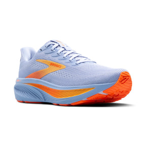 Brooks Ghost 17 Womens Running Shoes: Blue Heron/White/Orange