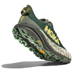 Hoka Speedgoat 6 Men's Wide Running Shoes: Fern/Asphalt Grey