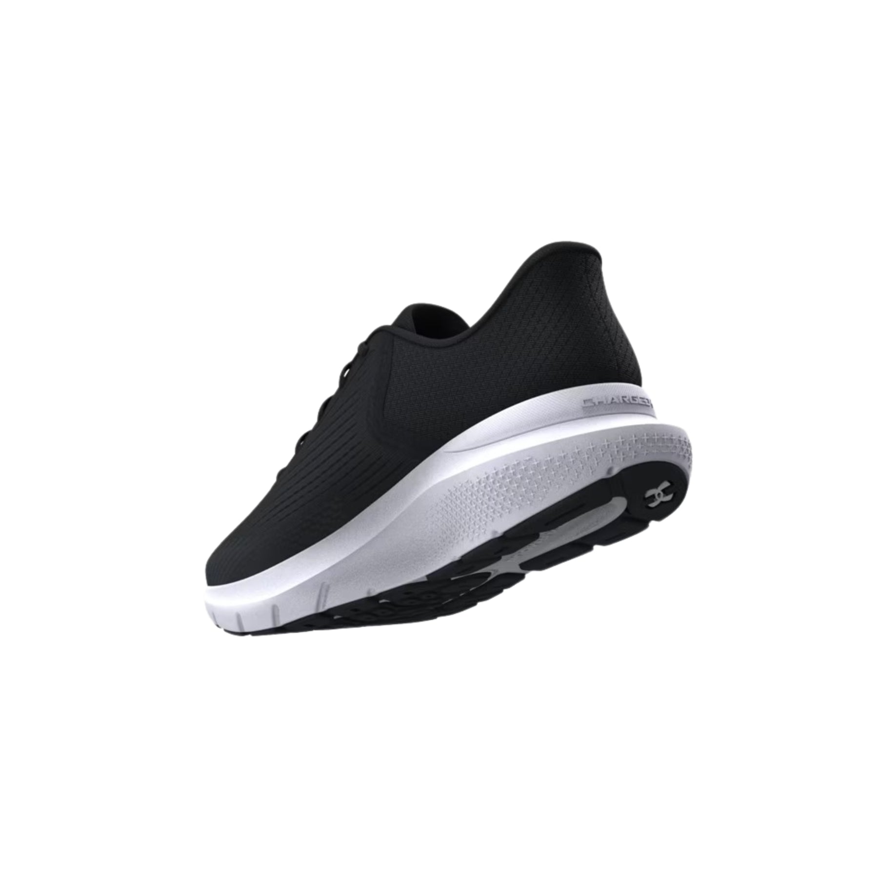 Under Armour Rogue 5 Mens Running Shoes: Black/White