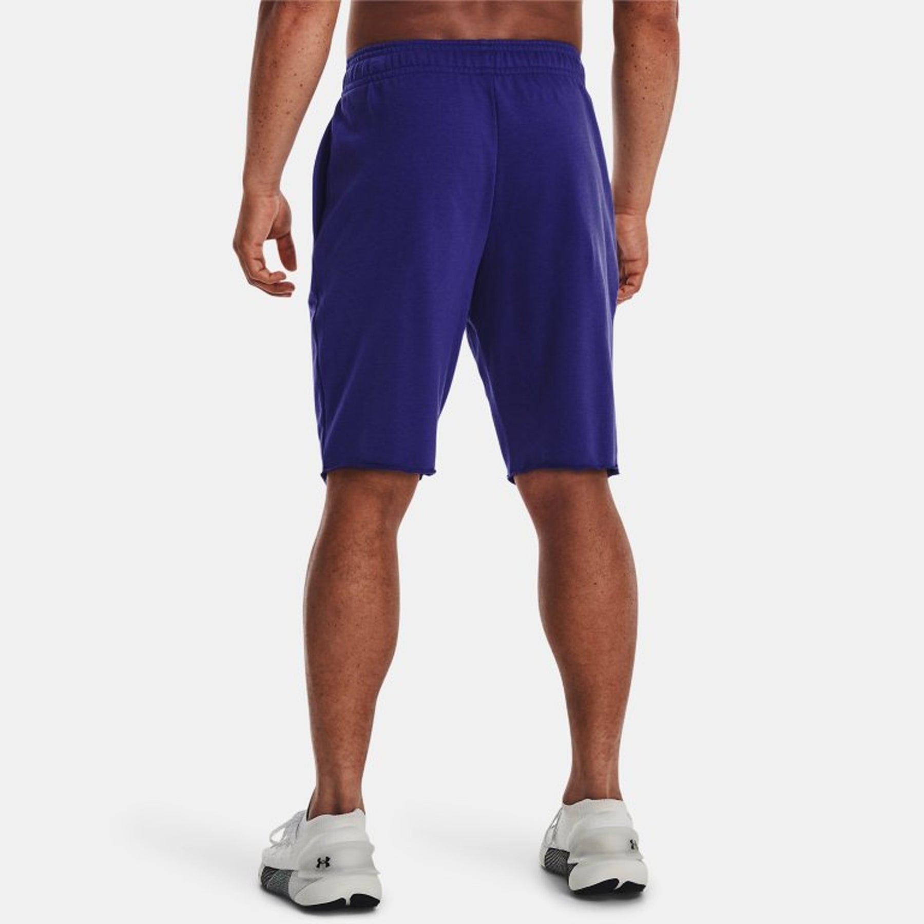 Under Armour Men's Rival Terry Shorts: Sonar Blue