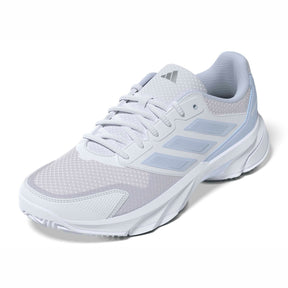 Adidas CourtJam Control 3 Womens Tennis Shoes: White/Blue