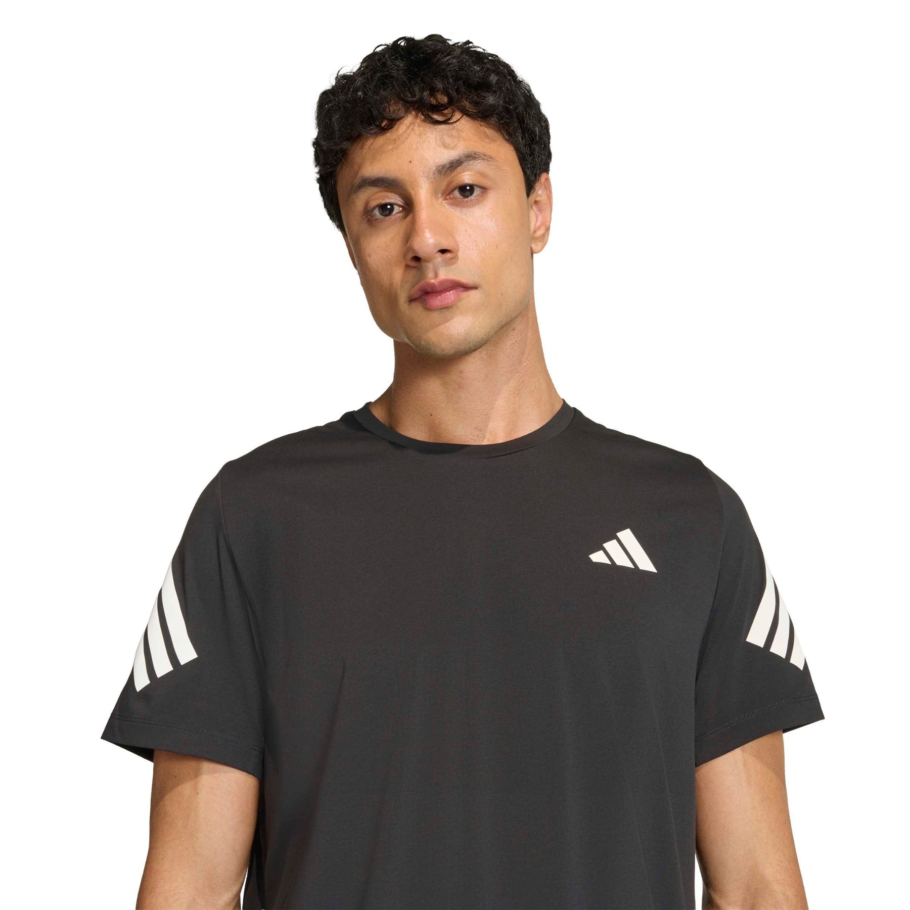 Adidas Adi365 Iconic Mens Running Tee: Black