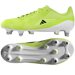 Adidas Adizero RS-15 Ultimate SG Rugby Boots: Yellow