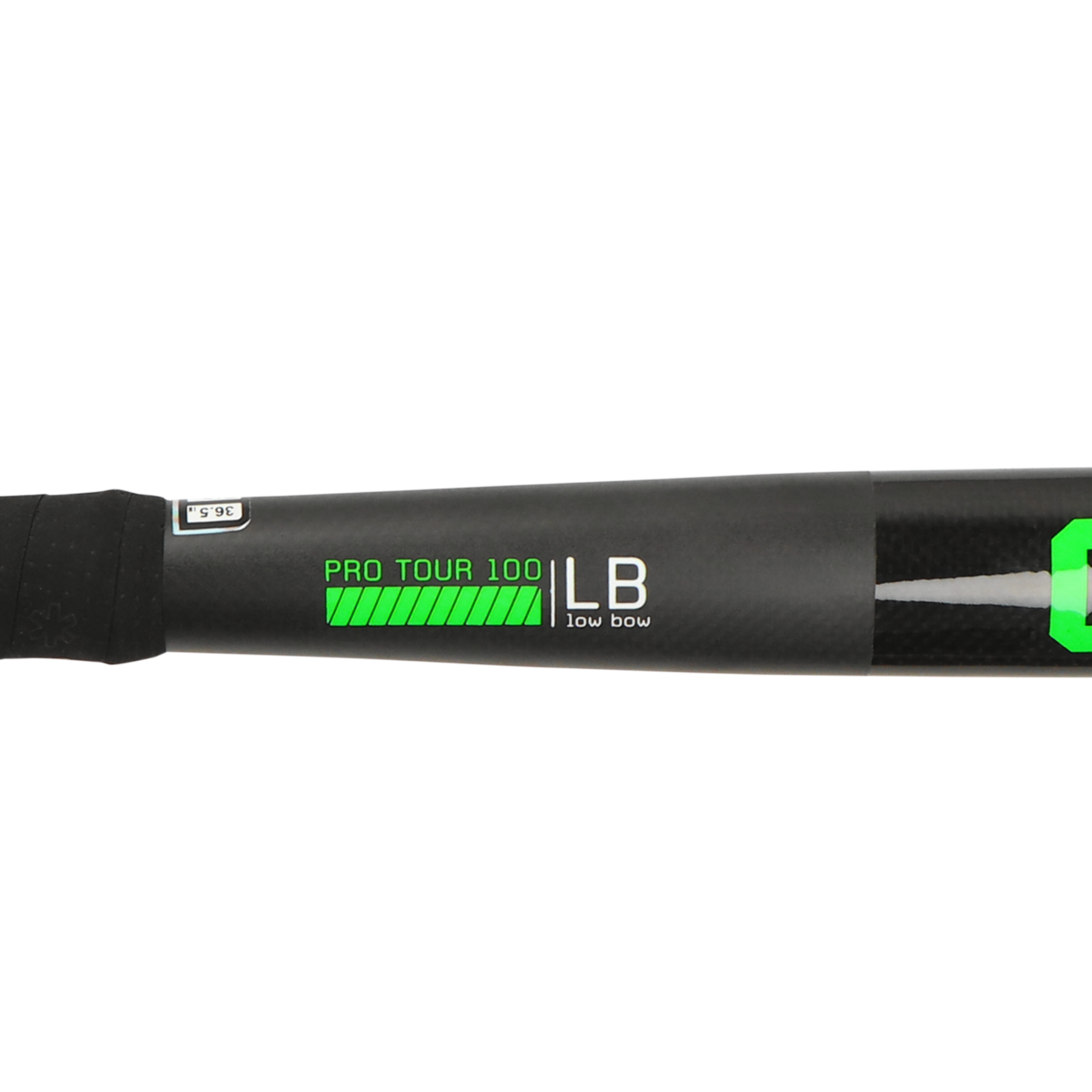 Osaka Pro Tour 100 2.0 Low Bow Hockey Stick: Iconic Black