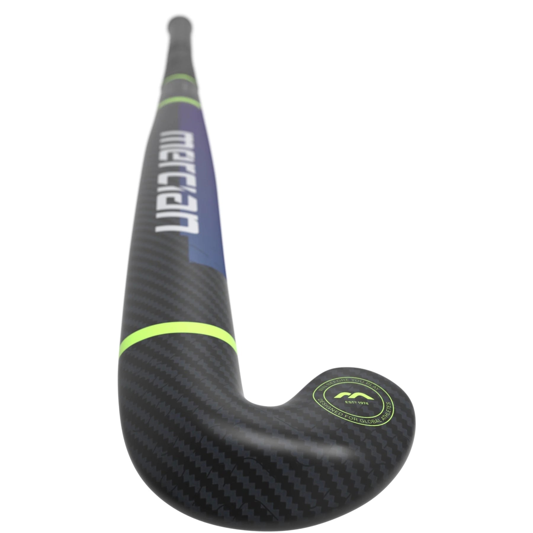 Mercian Elite CKF90 Ultimate Hockey Stick: Carbon/Blue Irridescent