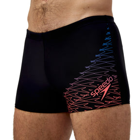 Speedo Mens Medley Logo Aquashort: Orange