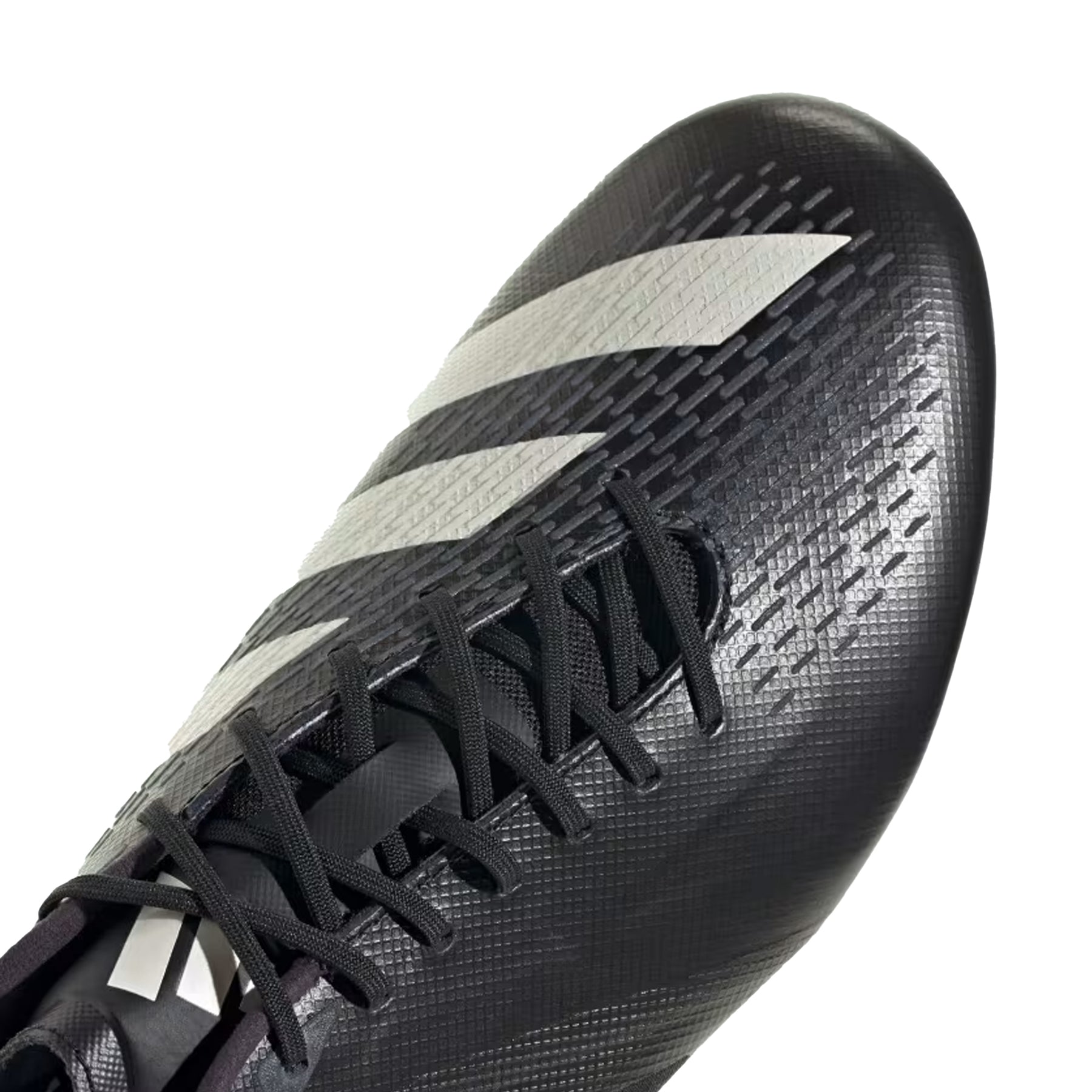 Adidas Adizero RS-15 Pro SG Rugby Boots 2024: Black/Spark
