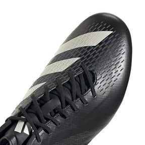Adidas Adizero RS-15 Pro SG Rugby Boots 2024: Black/Spark