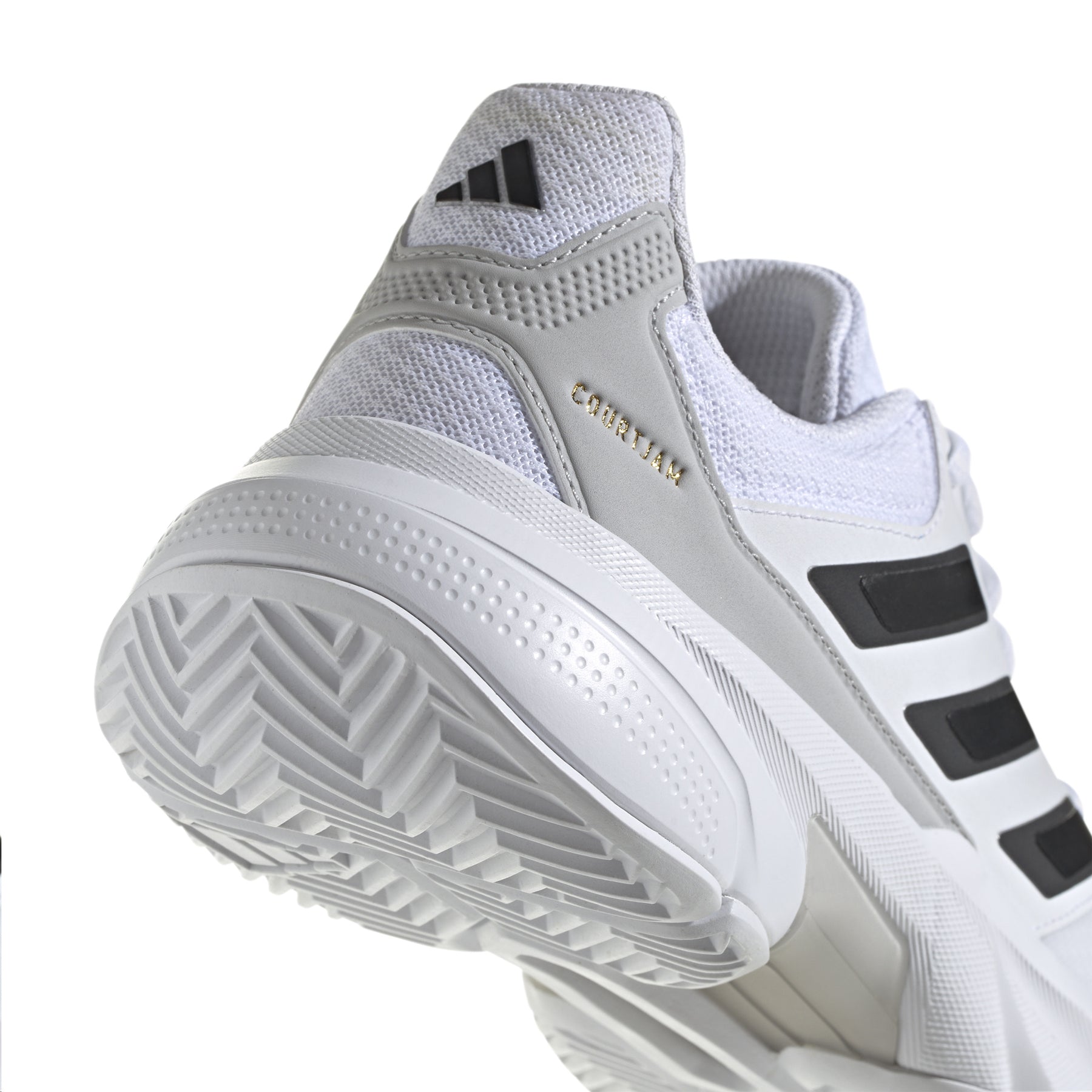 Adidas CourtJam Control 3 Men's Tennis Shoes: White