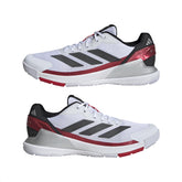 Adidas Crazyquick Mens Padel Shoes: White