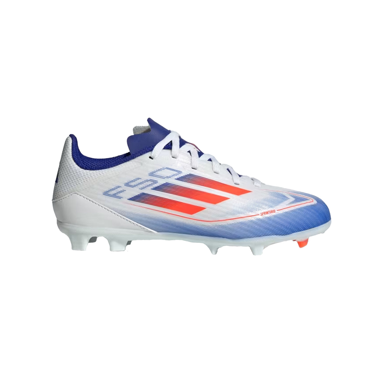 Adidas F50 League FG/MG J Football Boots: White