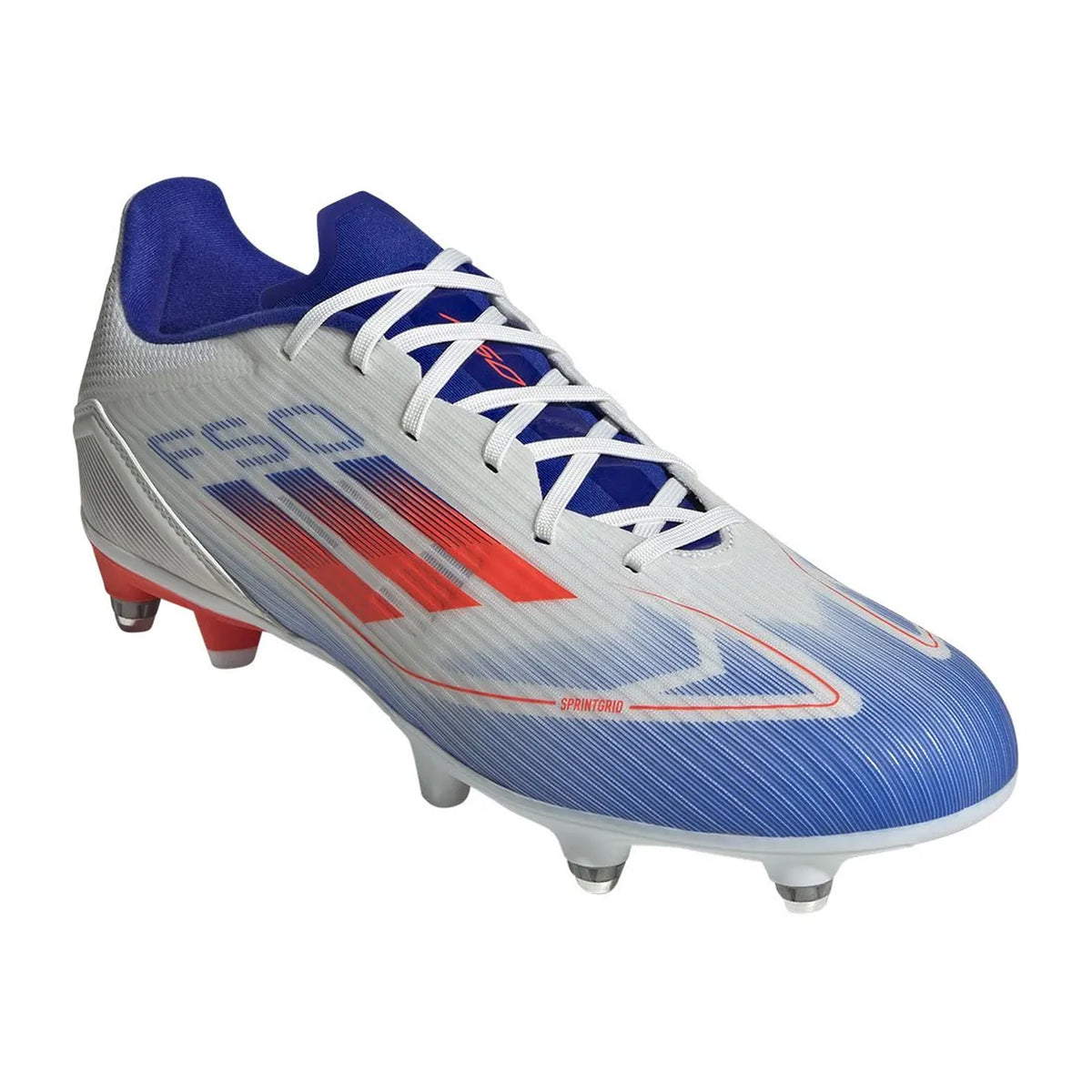 Adidas F50 League SG Football Boots: White