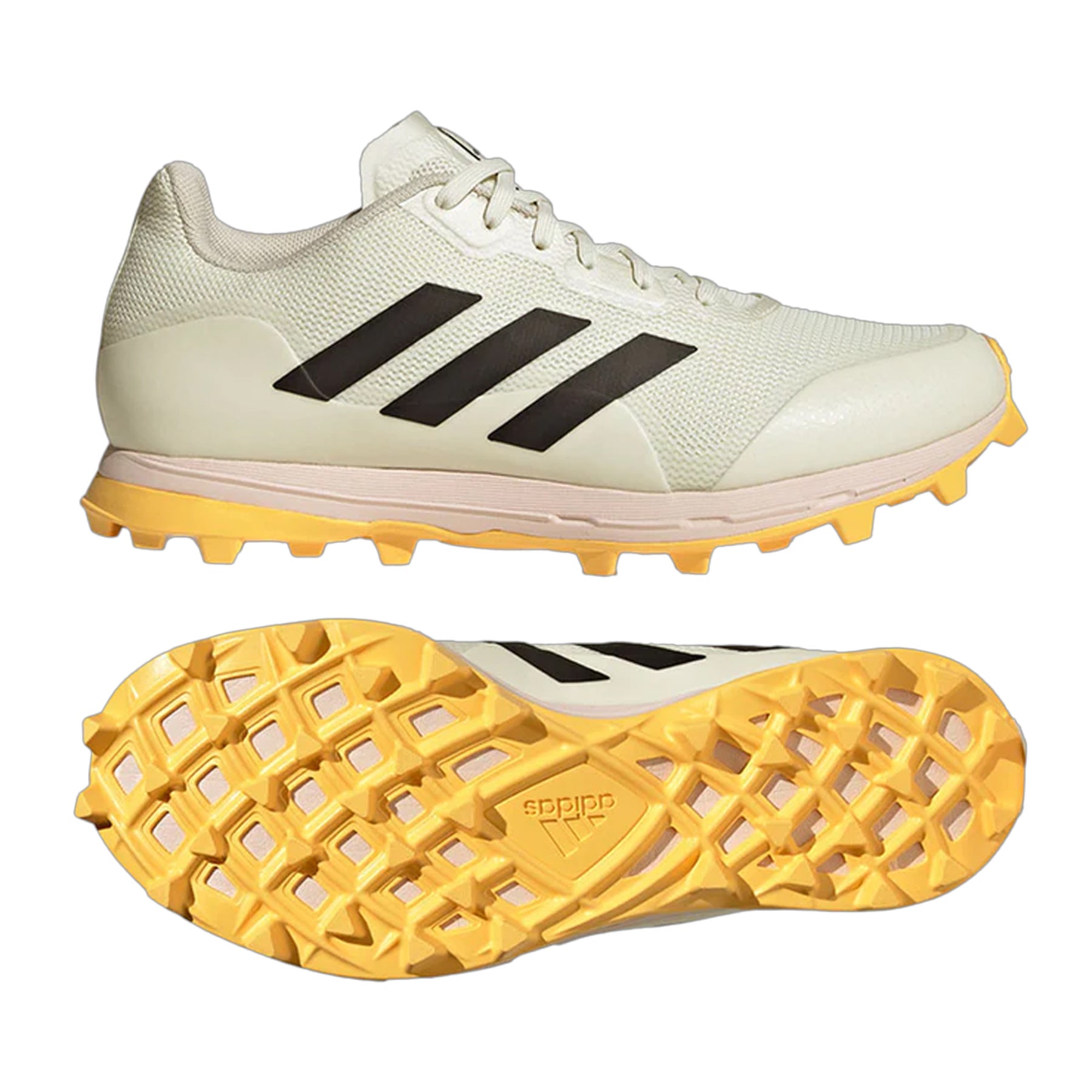Adidas Fabela Zone 2.1 Womens Hockey Shoes: Ivory