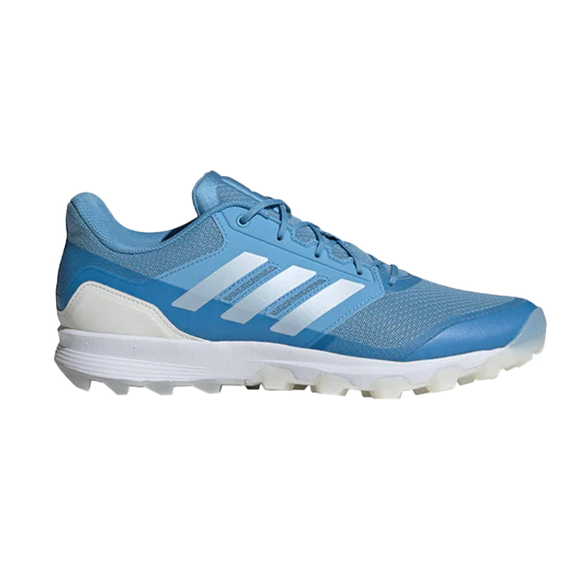 Adidas Flexcloud 2.1 Hockey Shoes: Blue/White