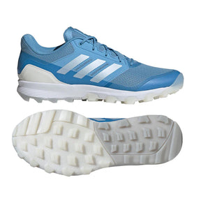 Adidas Flexcloud 2.1 Hockey Shoes: Blue/White