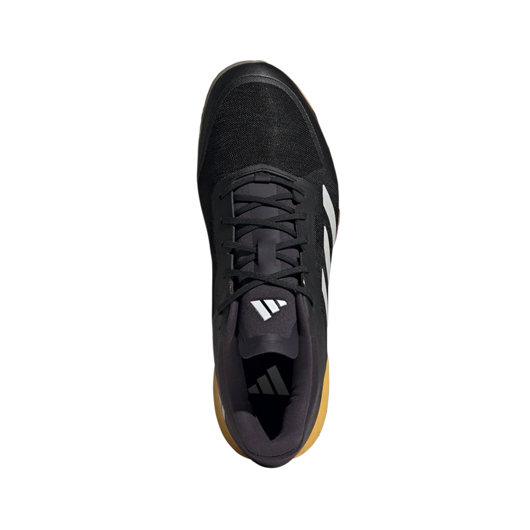 Adidas Hockey Lux 2.2S Hockey Shoes: Black/Yellow