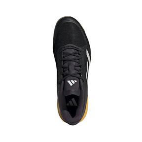 Adidas Hockey Lux 2.2S Hockey Shoes: Black/Yellow