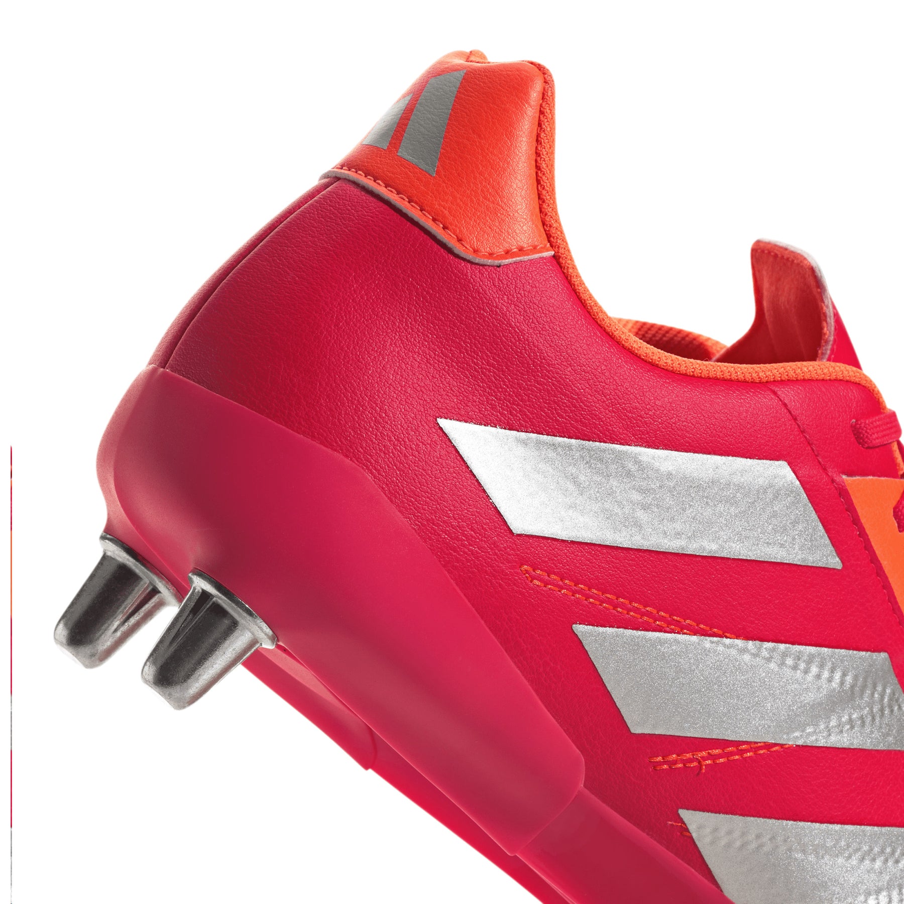 Adidas RS-15 SG Rugby Boots: Lucid Red